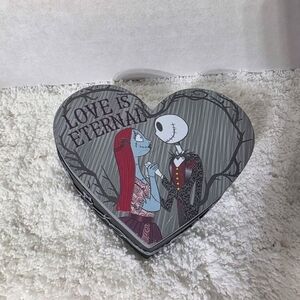 Disney Jack & Sally Heart-Shaped Box - Red, Blue, Black